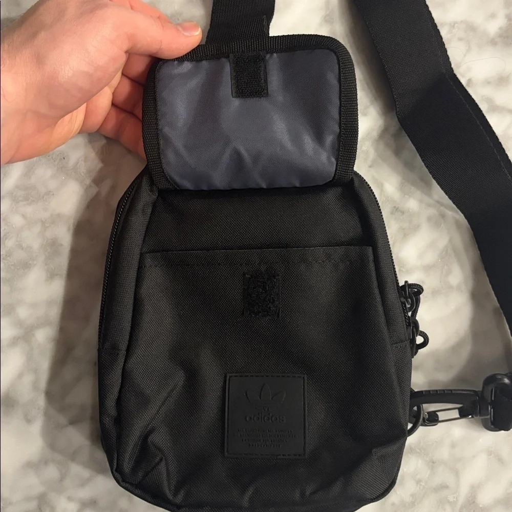 Adidas mini crossbody bag black OS